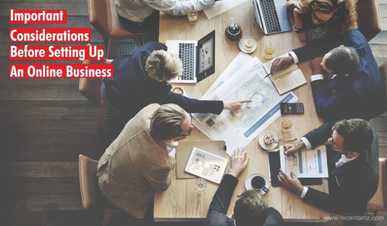 Start-up owners planning how to set up their online business- Recentamz